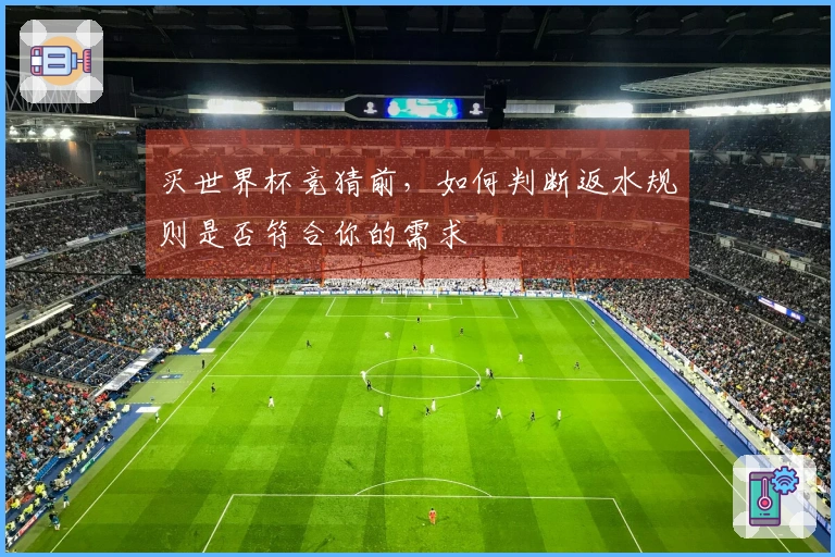 买世界杯竞猜前，如何判断返水规则是否符合你的需求
