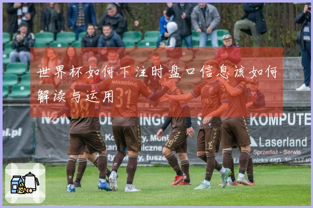 世界杯如何下注时盘口信息该如何解读与运用